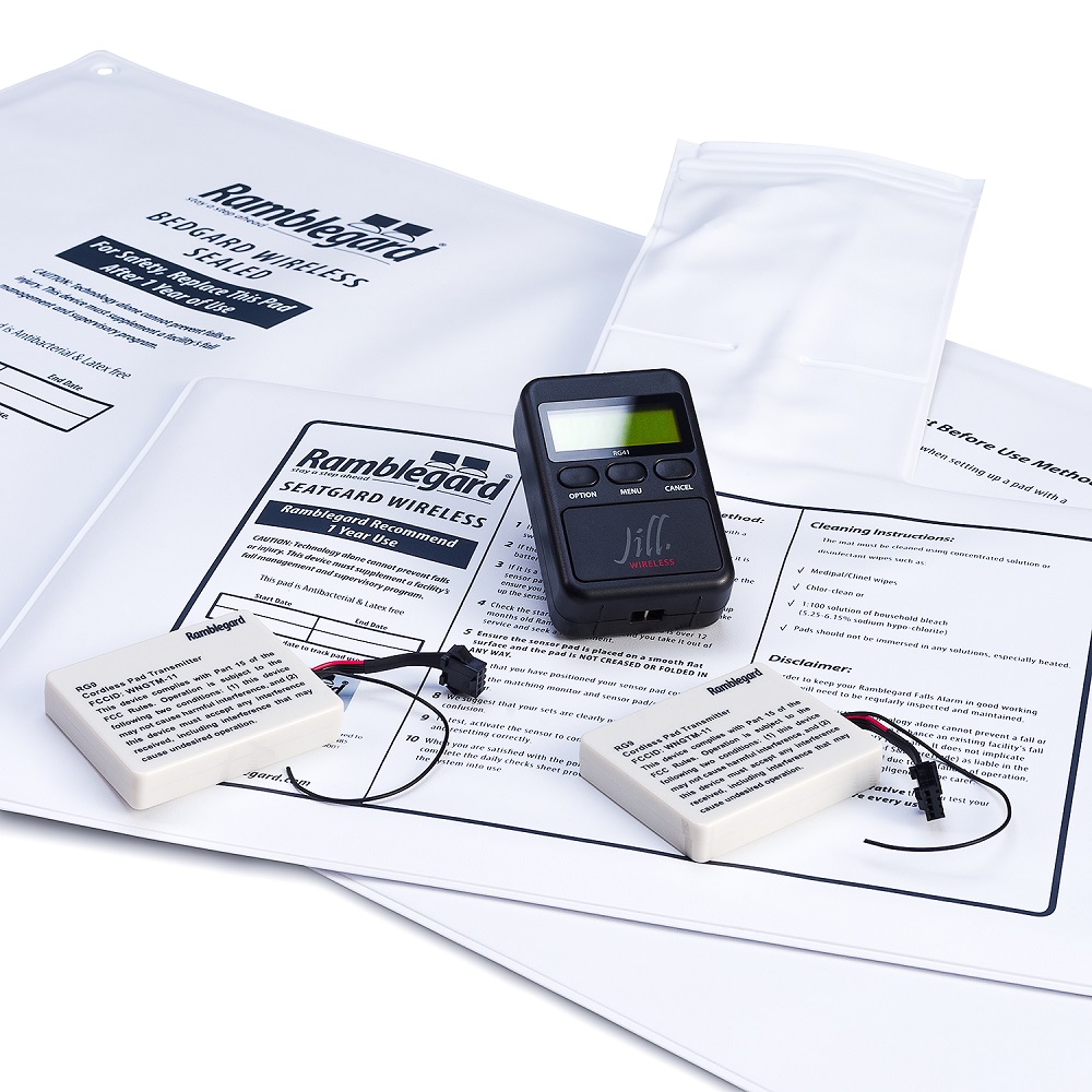 Wireless Bed/Seatgard standalone c/w Jill Pager